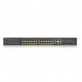 ZyXEL GS1920-24HPv2 24-port GbE Smart Managed PoE Switch