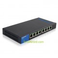 Linksys LGS108P 8-Port Desktop Gigabit PoE Switch