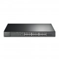 TP-LINK TL-SG3428XMP JetStream 24-Port Gigabit and 4-Port 10GE SFP+ L2+ Managed Switch with 24-Port PoE+