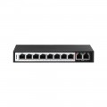 D-LINK DES-F1010P-E 250M 10-Port Switch with 8 PoE Ports and 2 Uplink Ports