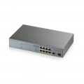 ZYXEL GS1300-10HP 8-port GbE Unmanaged PoE Switch with GbE Uplink