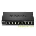 D-Link DGS-108 8-Port Gigabit Unmanaged Desktop Switch