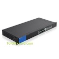 Linksys LGS124P 24-Port Gigabit PoE Switch