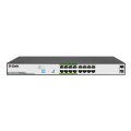 D-LINK DGS-F1018P-E 250M 16 Port Gigabit PoE Switch with 2 SFP Ports