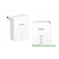 D-Link DHP-W221AV Powerline AV Wireless N150 Mini Extender Kit