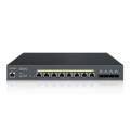 EnGenius ECS2512FP Cloud Managed 8-Port 240W PoE++ Multi-Gigabit 2.5 Gb Switch w/ 4 SFP+ Uplink Ports