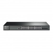 TP-LINK T2600G-28TS(TL-SG3424) JetStream 24-Port Gigabit L2 Managed Switch with 4 SFP Slots