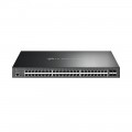 TP-LINK SG3452XP Omada 48-Port Gigabit and 4-Port 10GE SFP+ L2+ Managed Switch with 48-Port PoE+