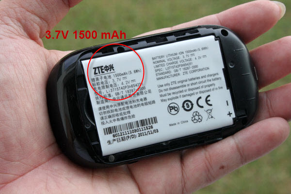 ZTE MF62 Battery 1500mAh