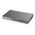 ZYXEL GS1300-26HP 24-port GbE Unmanaged PoE Switch with GbE Uplink