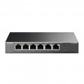 TP-LINK TL-SF1006P 6-Port 10/100Mbps Desktop Switch with 4-Port PoE+